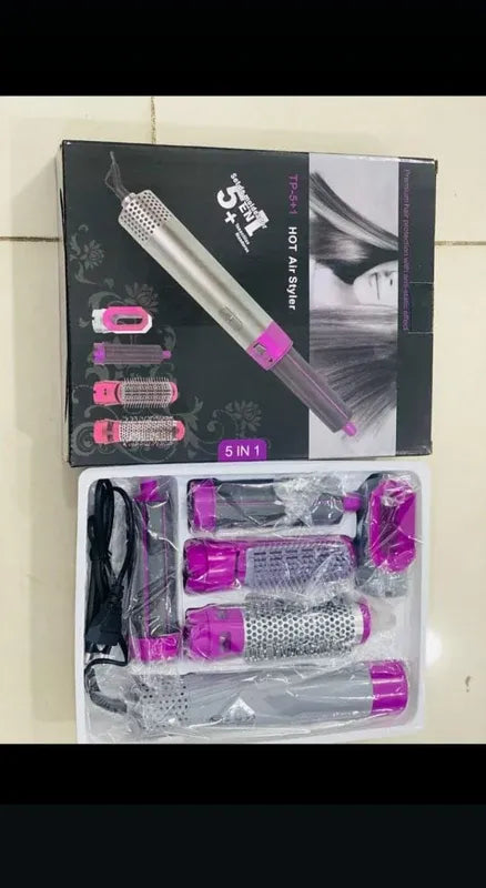 5-in-1 Multifunctional Hair Dryer Styling Tool Original Packaging