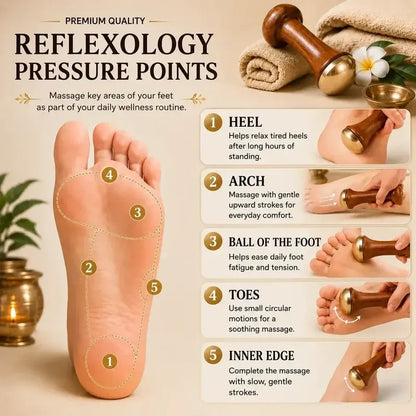 Ayurvedic Kansa Wand Facial Massage Tool