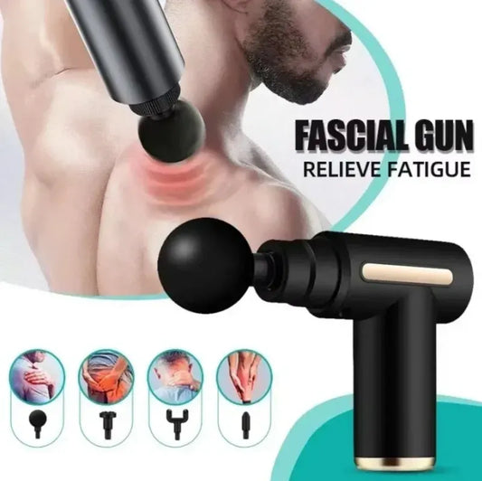 Deep Tissue Fascial Massage Gun for Muscle Relaxation
