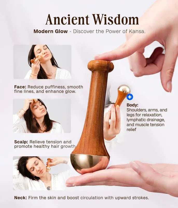 Kansa Wand Face & Body Massager