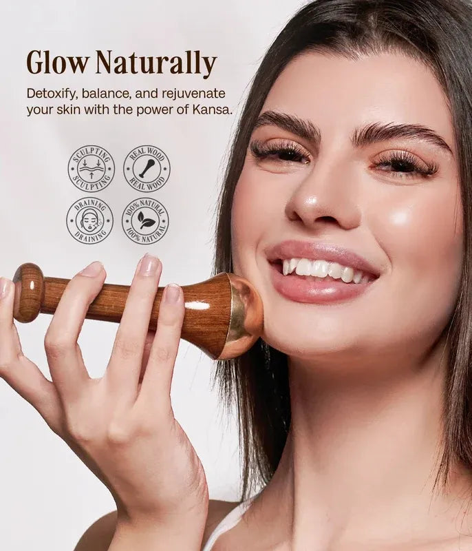 Kansa Wand Massager for Relaxation and Self-Care