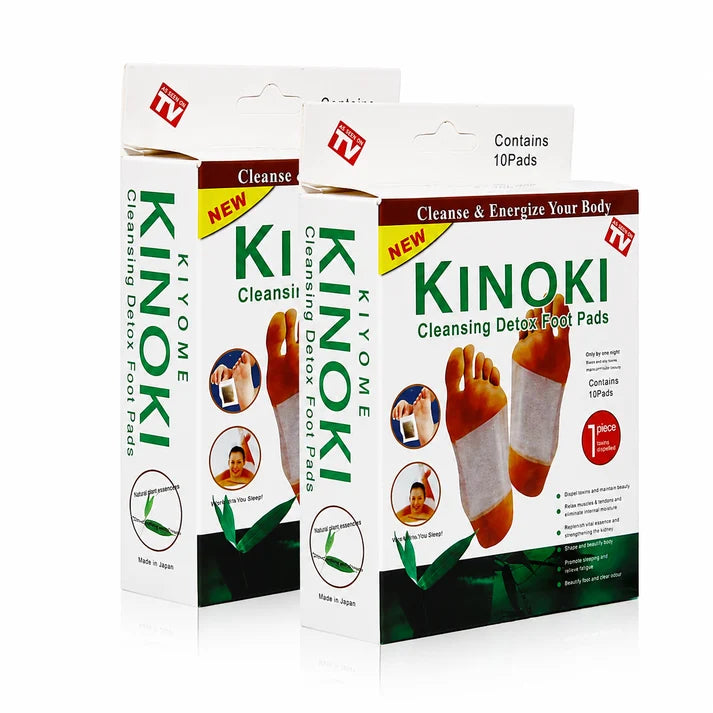 Kinoki Detox Foot Pads packaging
