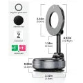 K007 Vacuum Suction Magnetic Bracket – 360° Adjustable Magnetic Phone Holder