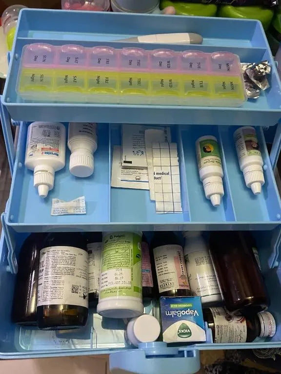 versatile multi-layer plastic storage box, Stationary & Jewelry Storage